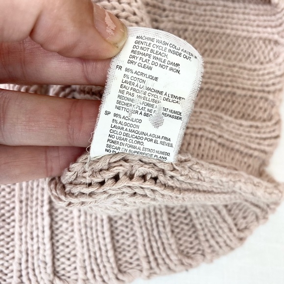 RETROD Chunky Knit Crewneck Pullover Sweater - Picture 8 of 15